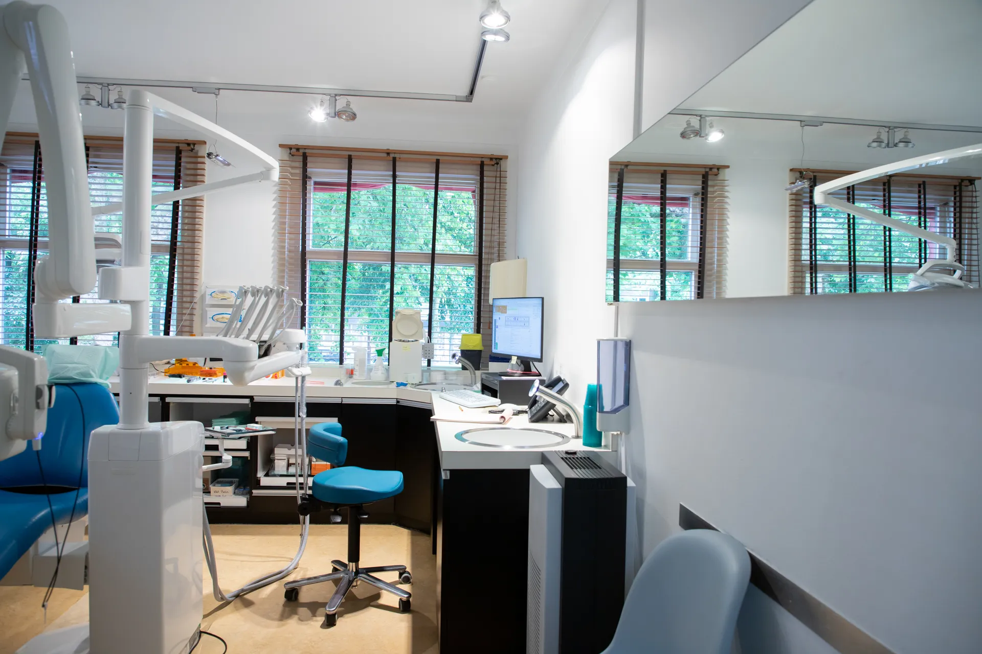 Praktijkruimte bij Tandarts Amsterdam aan de Apollolaan